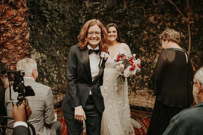 Intimate and Soulful East Austin Outdoor Wedding *