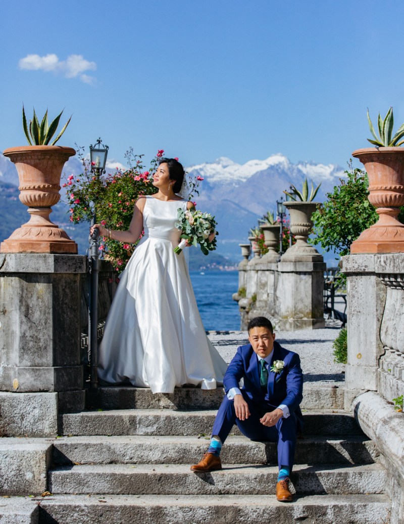 la couple ditches california for italian elopement