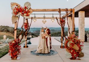 luxurious black oak mountain vineyards styled wedding shoot