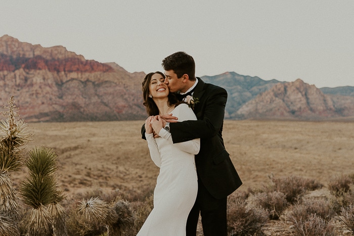 intimate and intentional red rock canyon wedding