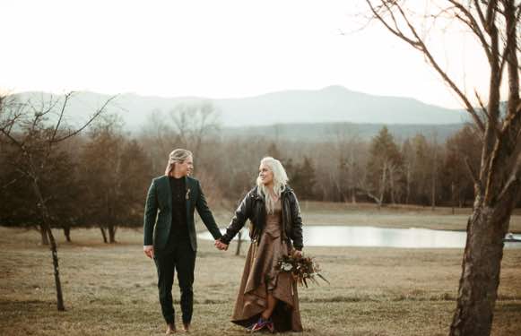 Gorgeous and Intimate Catskill Mountains Elopement *