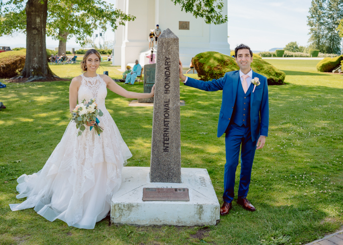 lovely and unique peace arch park micro wedding